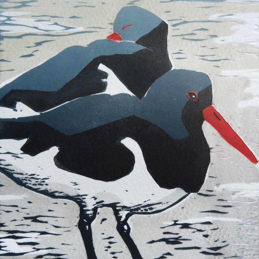 Oystercatchers © Louise Scammell 2015